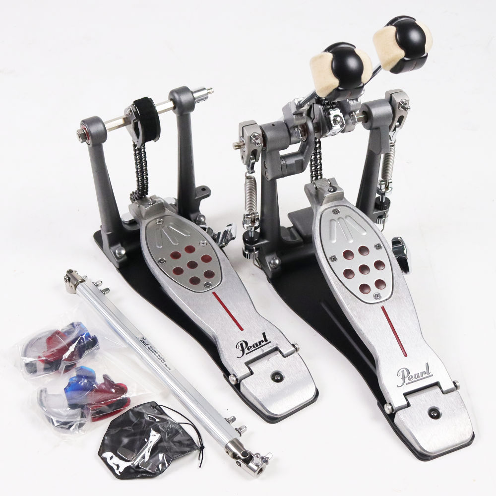 【中古】 ドラムツインペダル パール Pearl P-2052C ELIMINATOR REDLINE DOUBLE PEDAL