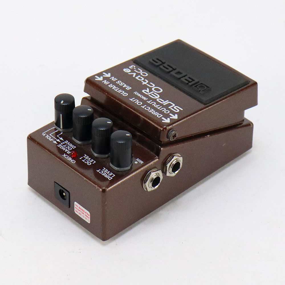 【中古】 スーパーオクターブ エフェクター BOSS OC-3 Super Octave ギターエフェクター オクターバー 全体