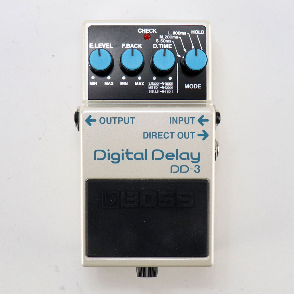 【中古】 デジタルディレイ エフェクター BOSS DD-3 Digtal Delay ギターエフェクター ディレイ 正面