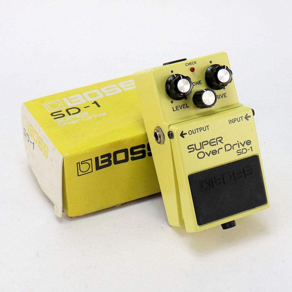 【中古】 スーパーオーバードライブ エフェクター BOSS SD-1 Super Over Drive Made in Japan ギターエフェクター