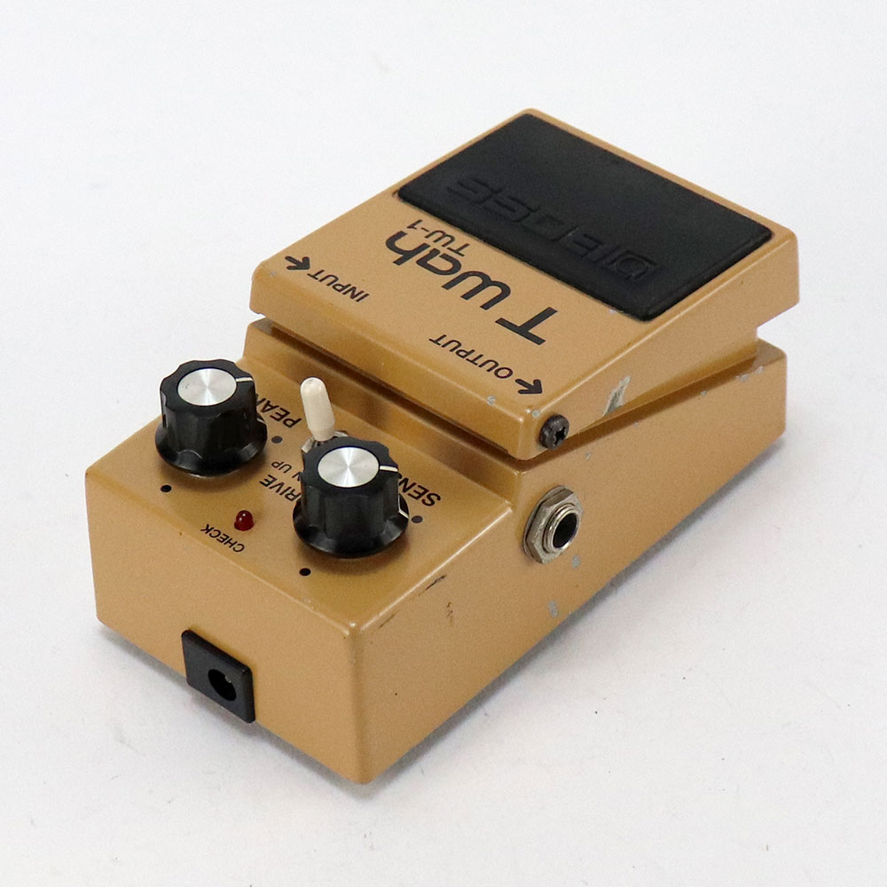 【中古】 オートワウ エフェクター BOSS TW-1 T Wah Made in Japan ギターエフェクター 全体