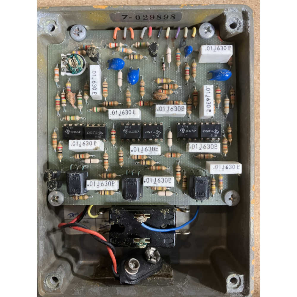 【中古】 フェイザー ヴィンテージ エフェクター MXR phase100 Block Logo 1980年製 ギターエフェクター 内部画像1