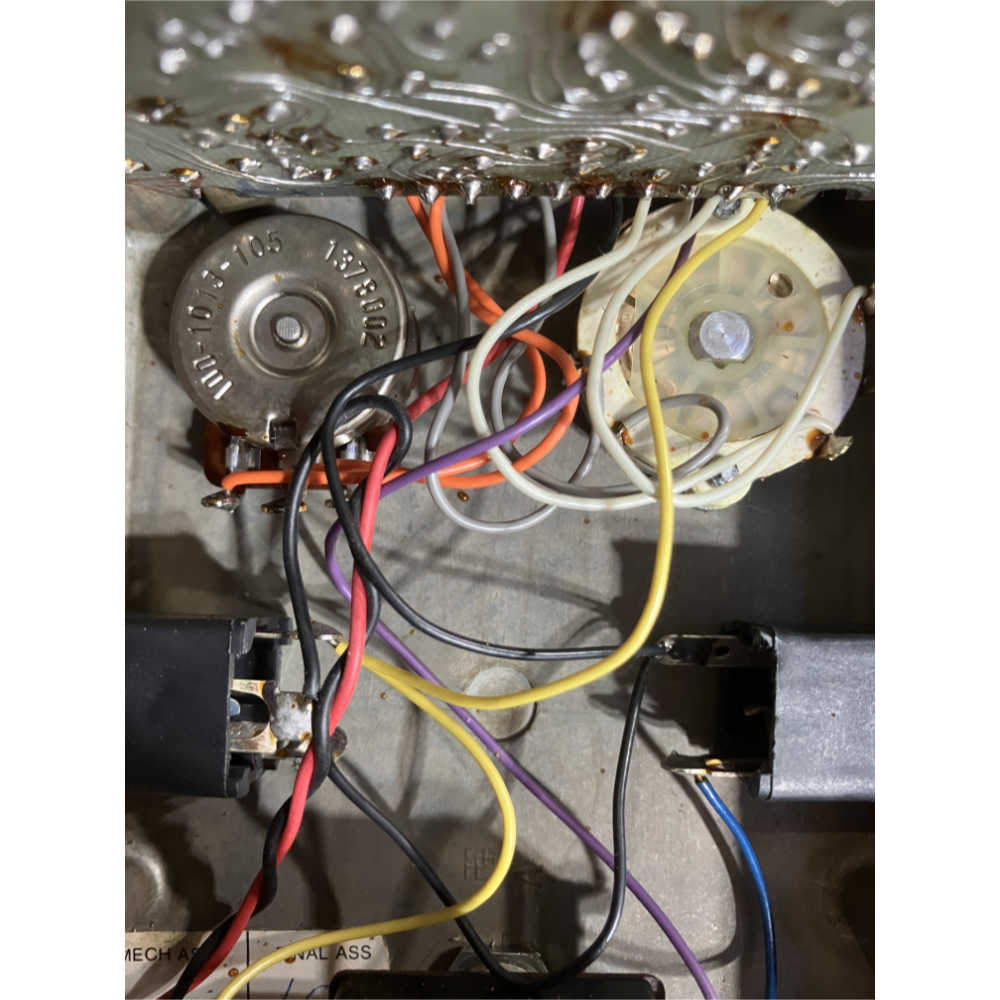 【中古】 フェイザー ヴィンテージ エフェクター MXR phase100 Block Logo 1980年製 ギターエフェクター 内部画像2