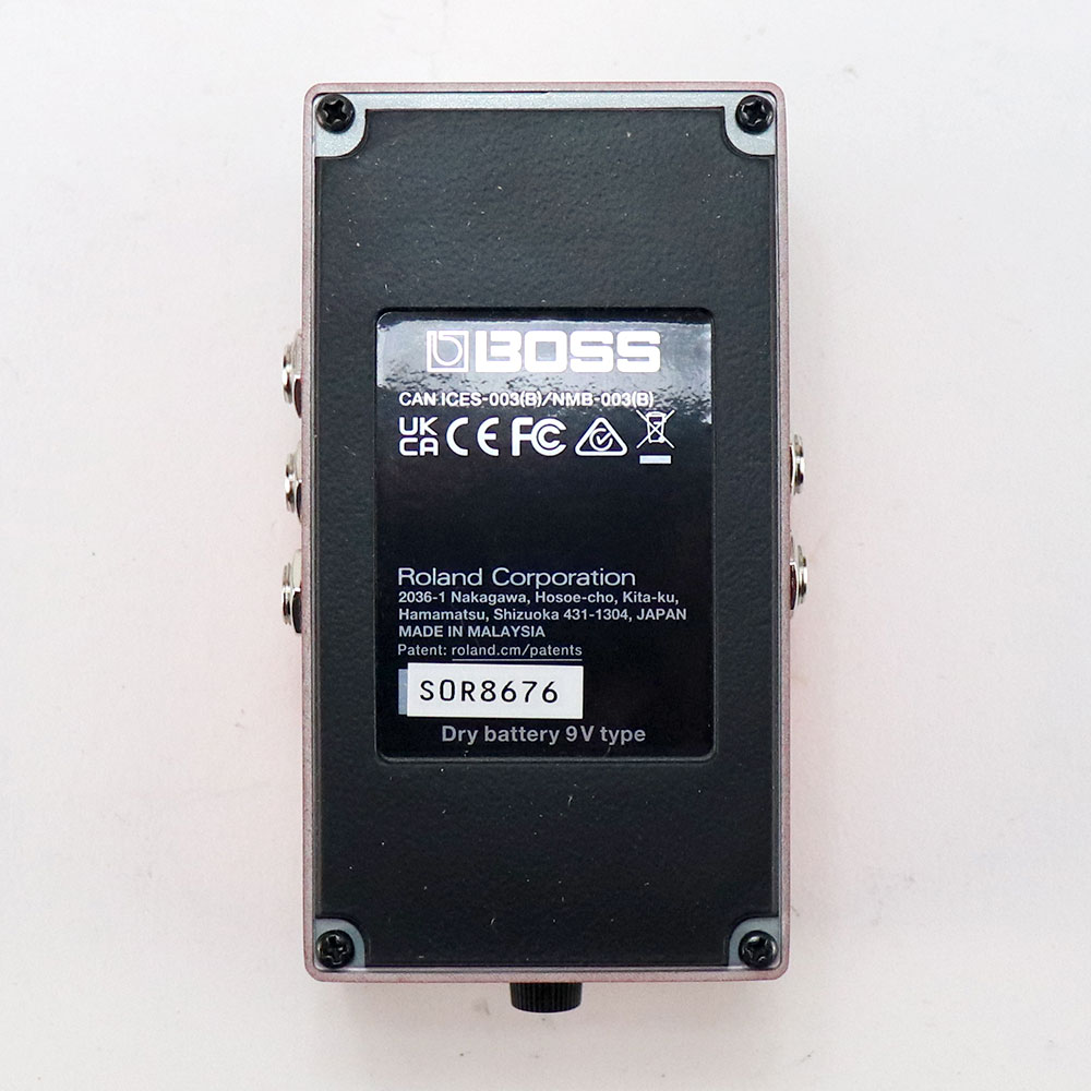 【中古】 ループステーション エフェクター BOSS RC-1 Loop Station ボス ギターエフェクター 裏面