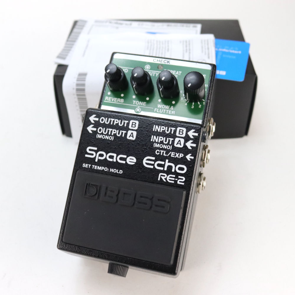 【中古】 BOSS RE-2 Space Echo スペースエコー エコー ディレイ リバーブ ギターエフェクター