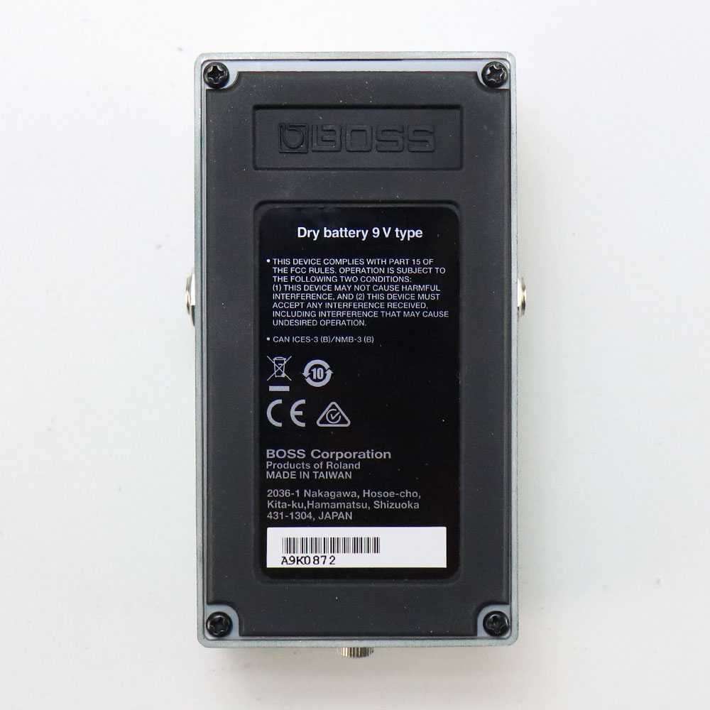 【中古】 BOSS BC-1X Bass Comp ベース用コンプレッサー 裏面