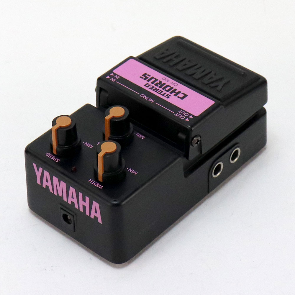 【中古】 コーラス エフェクター YAMAHA ヤマハ CH-100 STEREO CHORUS ギターエフェクター 全体