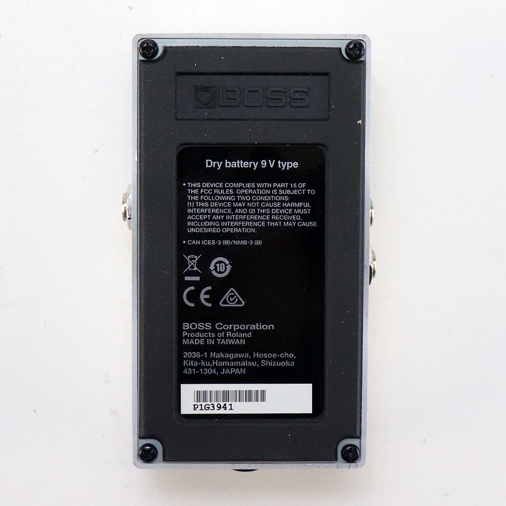 【中古】 クロマチックチューナー BOSS TU-3 Chromatic Tuner 裏面