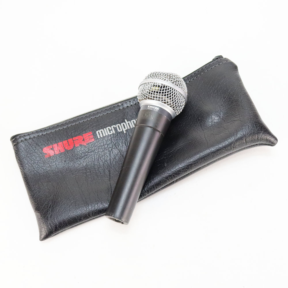 【中古】 マイク ダイナミックマイク ボーカル用 SHURE SM58 スモールロゴ Made in USA シュアー 58 ゴッパ シュア