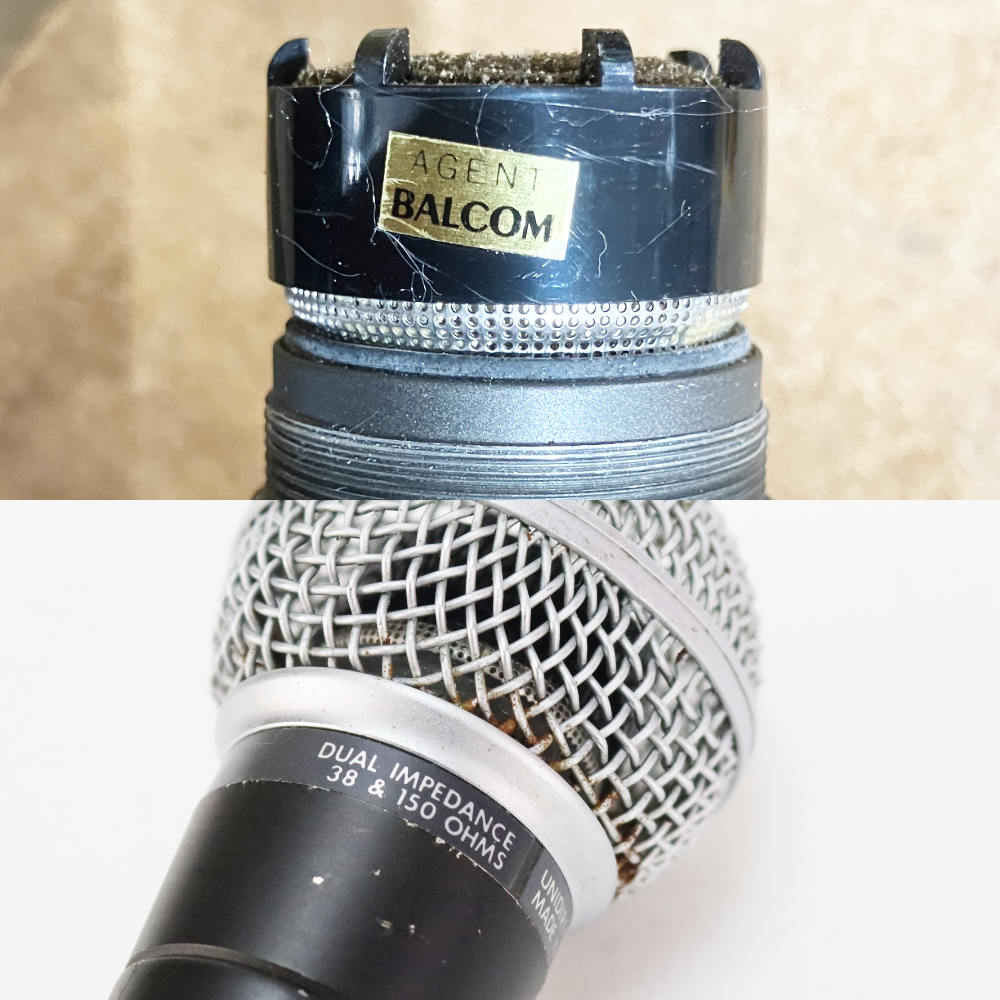【中古】 マイク ダイナミックマイク ボーカル用 SHURE SM58 スモールロゴ Made in USA シュアー 58 ゴッパ シュア グリル