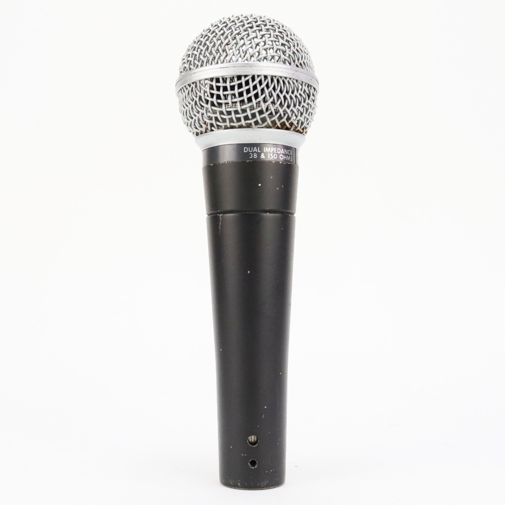 【中古】 マイク ダイナミックマイク ボーカル用 SHURE SM58 スモールロゴ Made in USA シュアー 58 ゴッパ シュア 本体画像