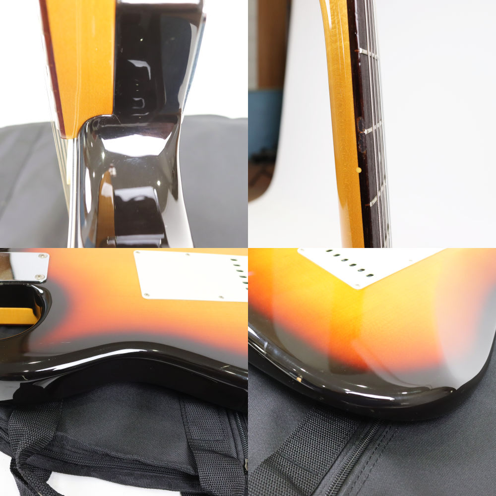 【中古】 エレキギター Fender Japan ST62-66DMC 3TS (ST62-DMC) 2007年頃製造 Dimarzio Collection（ディマジオコレクション）ピックアップ搭載 バスウッドボディー 傷