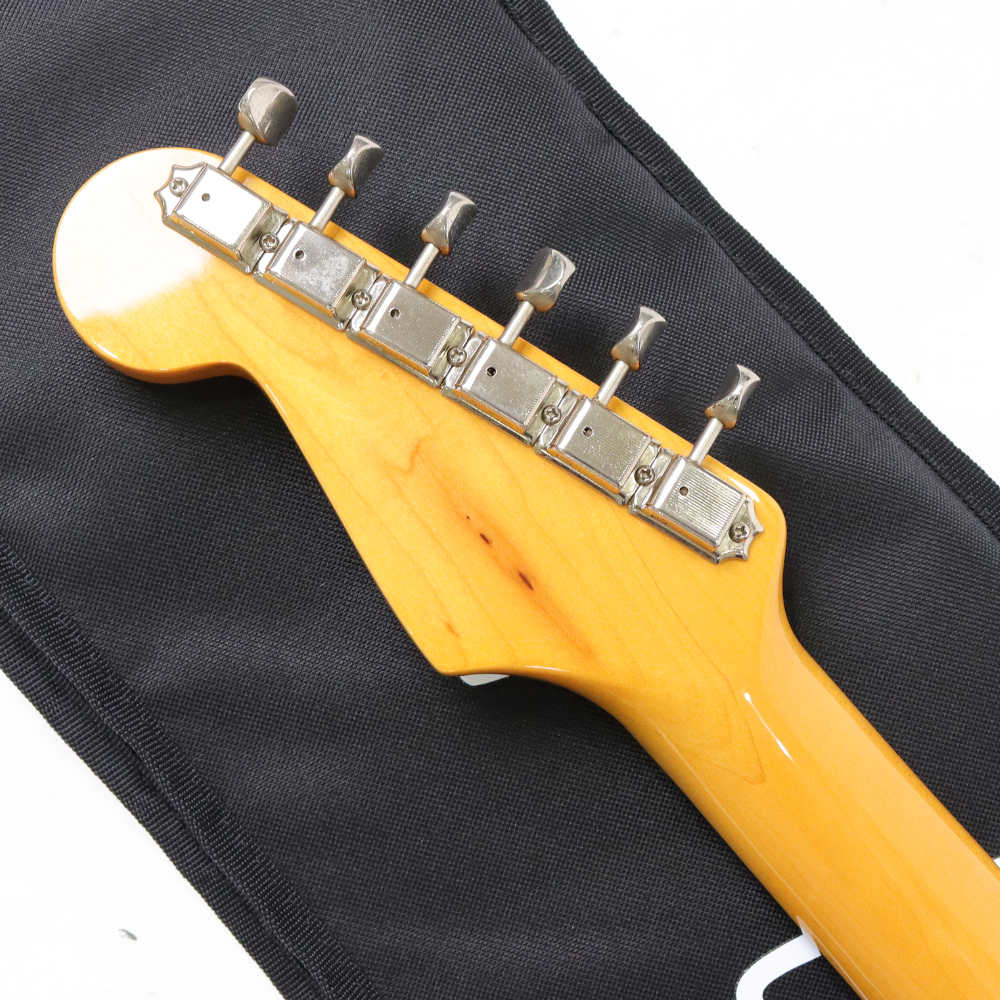 【中古】 エレキギター Fender Japan ST62-66DMC 3TS (ST62-DMC) 2007年頃製造 Dimarzio Collection（ディマジオコレクション）ピックアップ搭載 バスウッドボディー ヘッド裏画像