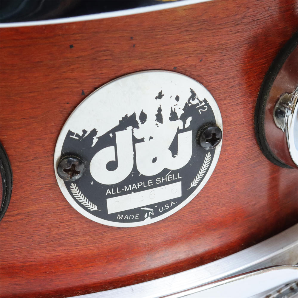 【中古】 スネアドラム DW ALL-MAPLE SHELL 14x5 1990s 詳細画像