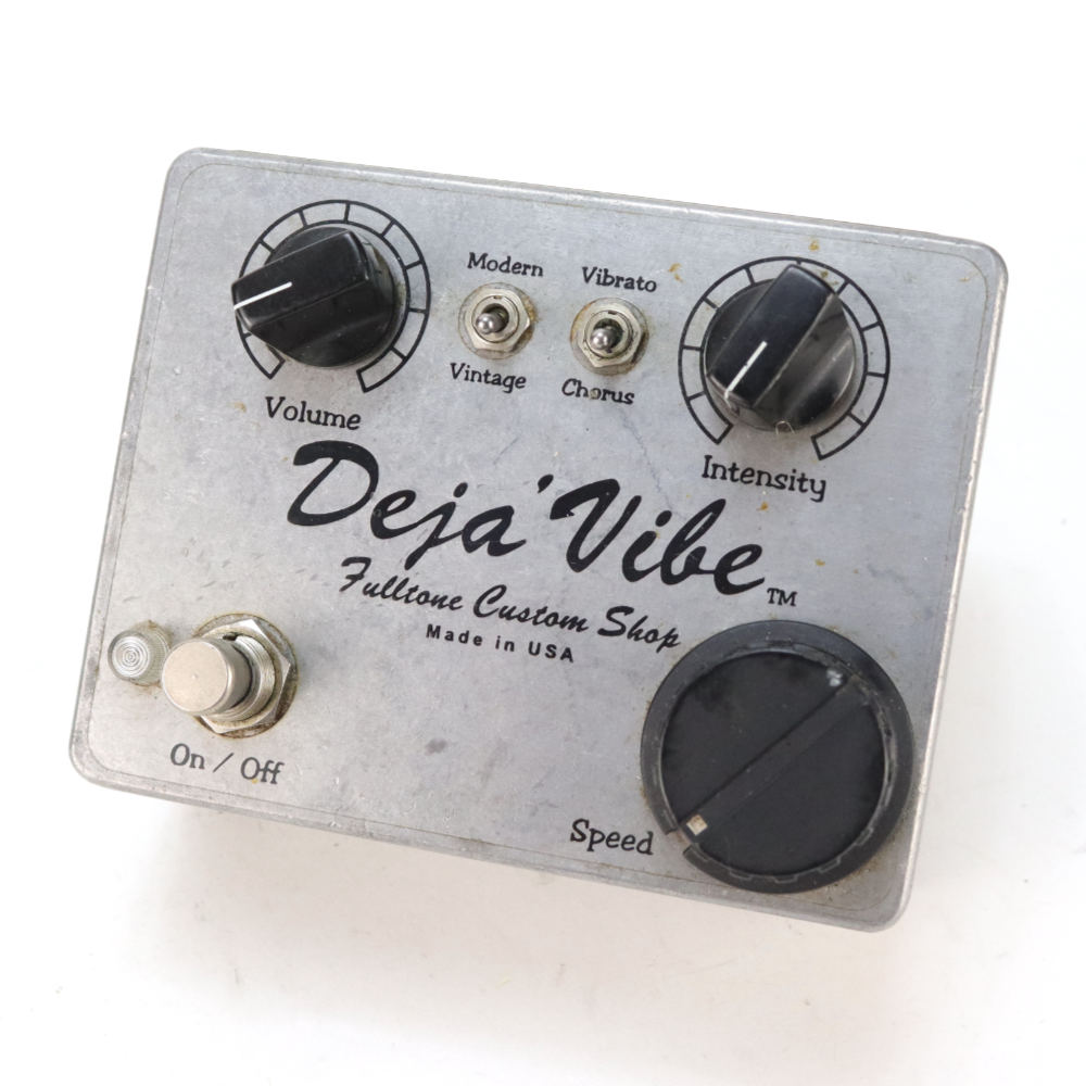 【中古】 Fulltone フルトーン Custom Shop Mini Deja Vibe 2003年製 コーラス ビブラート ギターエフェクター