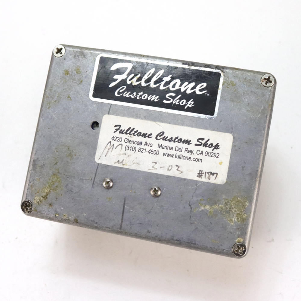 【中古】 Fulltone フルトーン Custom Shop Mini Deja Vibe 2003年製 コーラス ビブラート ギターエフェクター ボトム画像