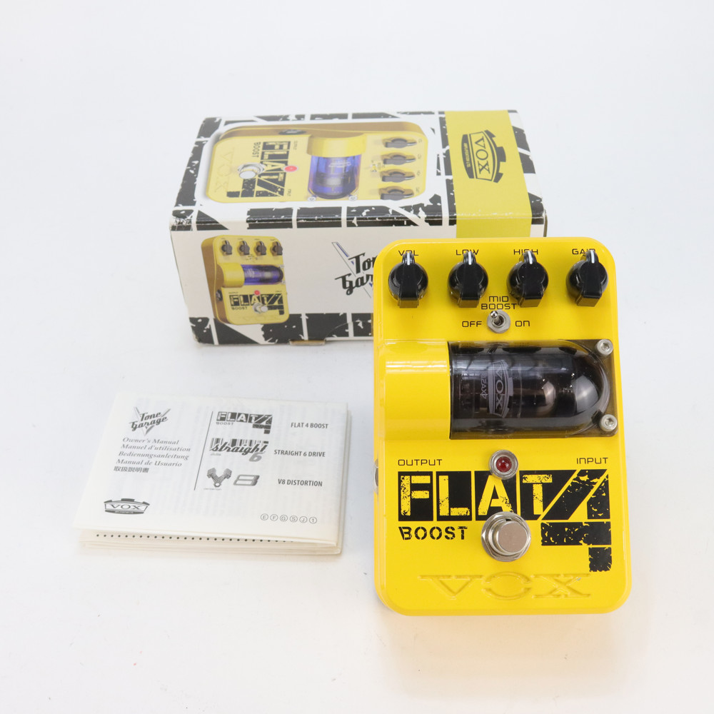【中古】 ブースター VOX FLAT 4 BOOSTER TG1-FL4BT