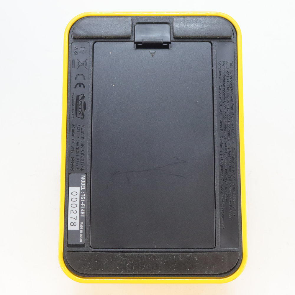 【中古】 ブースター VOX FLAT 4 BOOSTER TG1-FL4BT 詳細画像