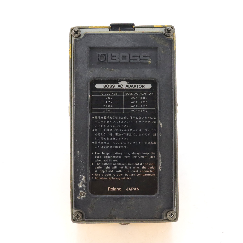 【中古】 オーバードライブ エフェクター BOSS OD-1 Over Drive 1982年製 ギターエフェクター 詳細画像