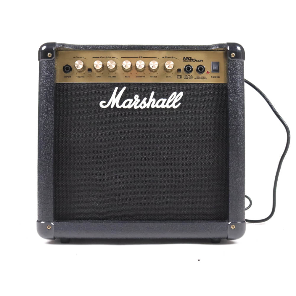 【中古】 ギターアンプ MARSHALL MG15CDR マーシャル コンボアンプ フロント画像