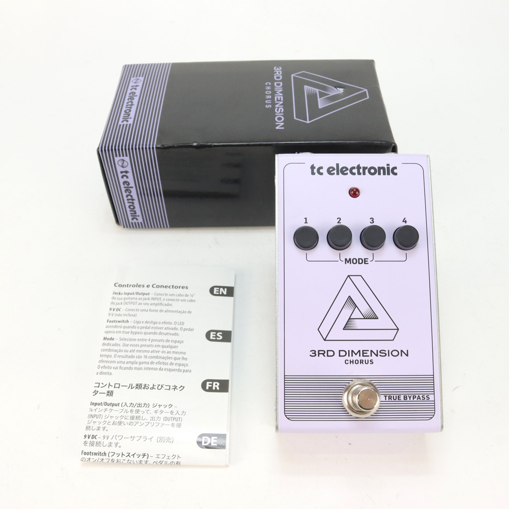 【中古】 tc electronic 3rd Dimension Chorus コーラス エフェクター