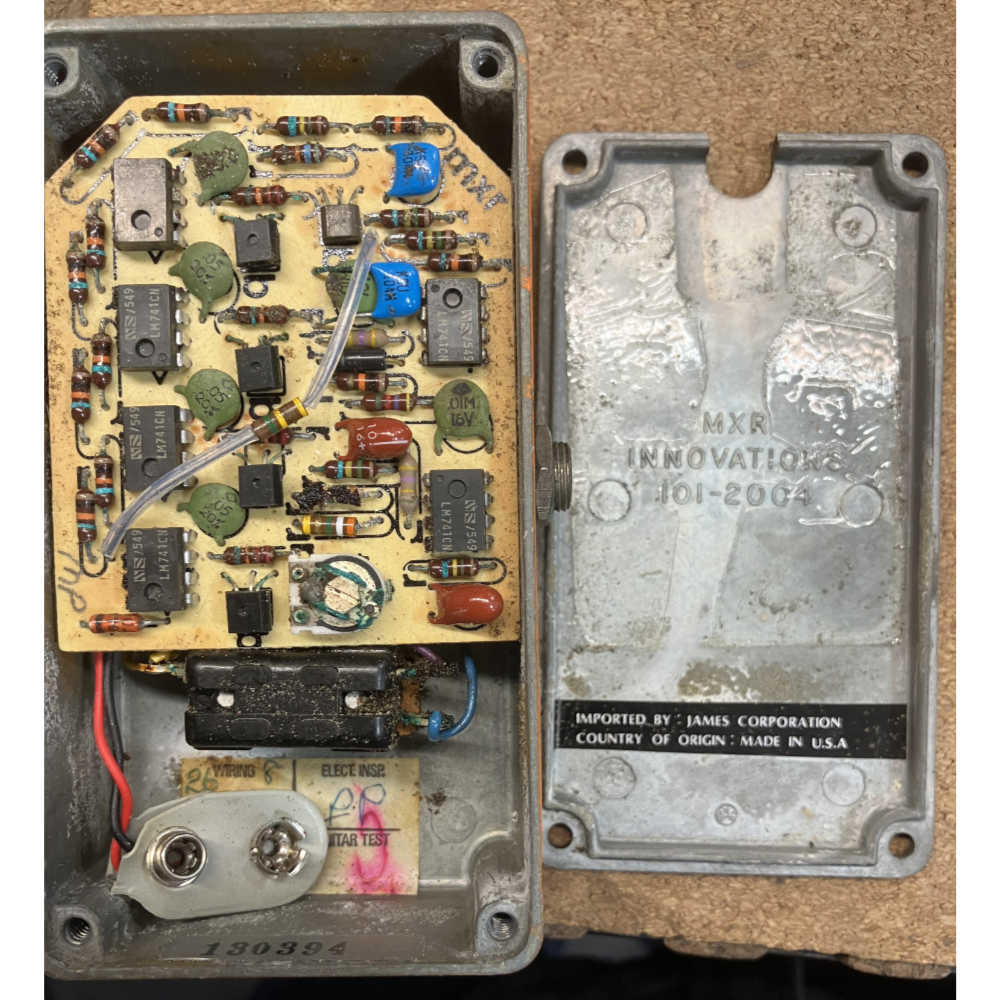 【中古】 フェイザー MXR Phase 90 Script Logo ギターエフェクター フェイズ90 1975年製 ヴィンテージ 内部画像1