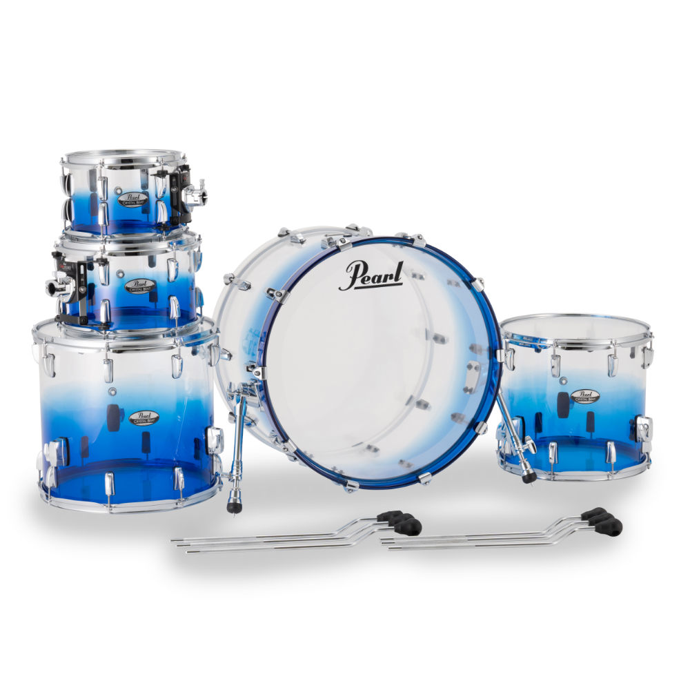 Pearl パール CRB525FP/C CRYSTAL BEAT #780 Glacier Fade Acrylic ドラムシェルパック