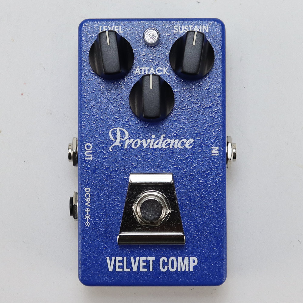 【中古】 エフェクター コンプ コンプレッサー Providence VLC-1 VELVET COMP エフェクター 正面