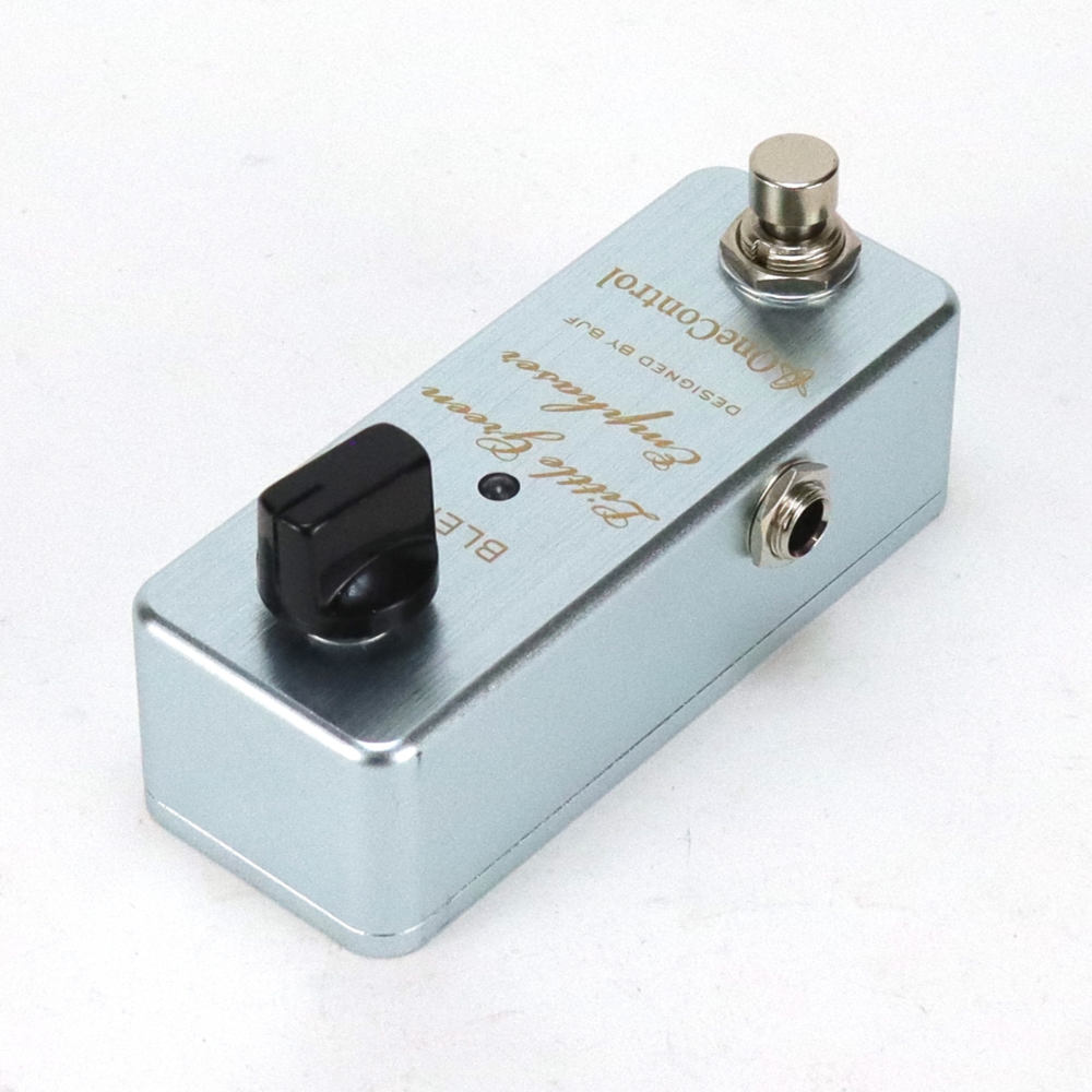 【中古】 One Control LITTLE GREEN EMPHASER 旧デザイン ブースター ギターエフェクター リア斜めアングル画像
