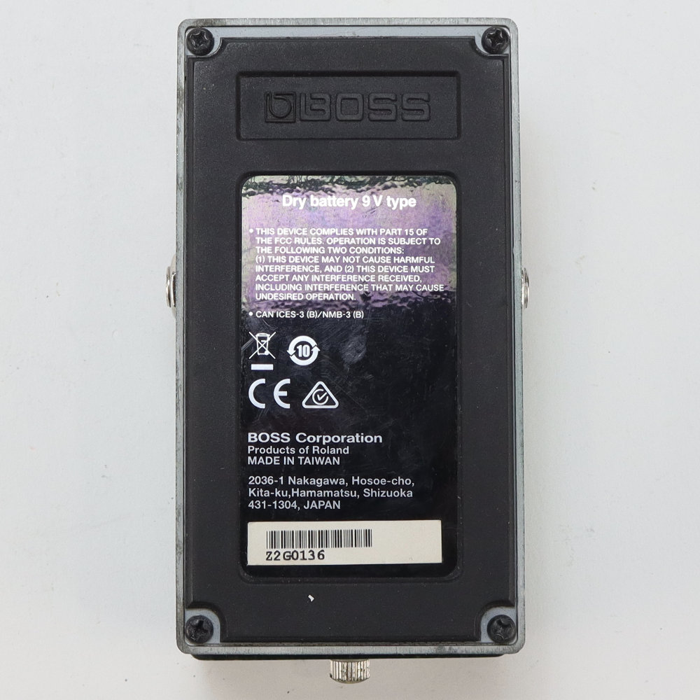 【中古】 BOSS BC-1X Bass Comp ベース用コンプレッサー 底面