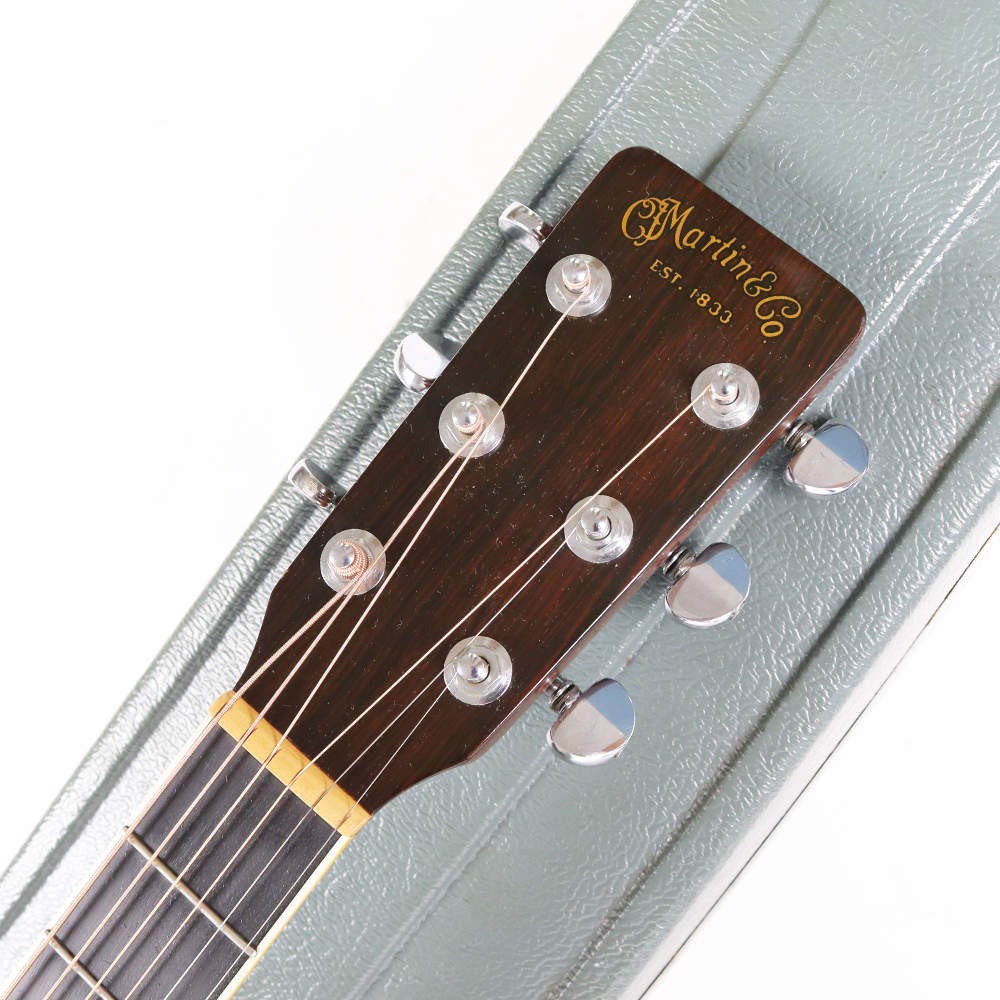 【中古】 アコースティックギター Martin D-35 1977年製 ブルーケース付き トップ割れ修正あり マーチン D35 ヘッド画像