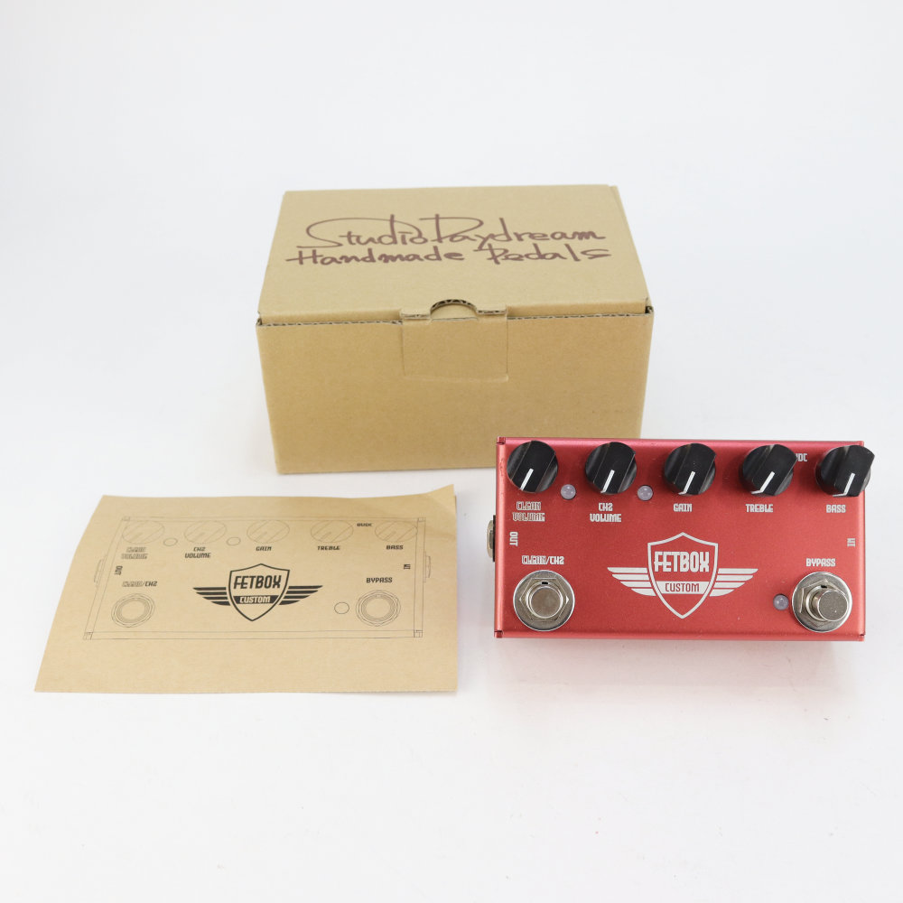 【中古】Studio Daydream FETBOX CUSTOM Rev 7.2 スタジオデイドリーム ギターエフェクター プリアンプ オーバードライブ