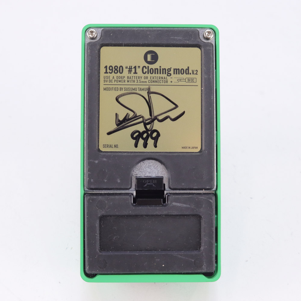 【中古】 CULT IBANEZ TUBE Screamer TS-808 1980 #1 Cloning mod.V.2 オーバードライブ ギターエフェクター 詳細画像