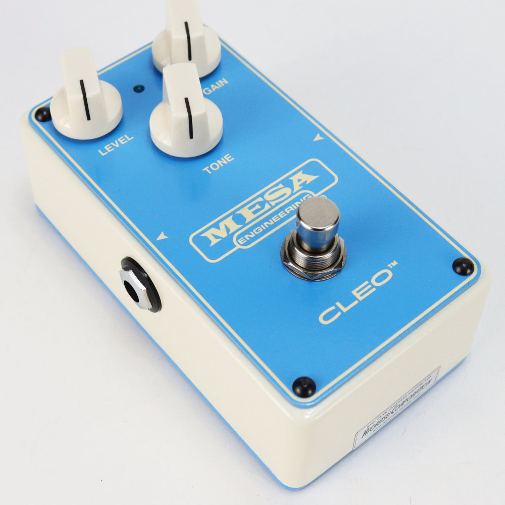 【中古】 オーバードライブ MESA BOOGIE CLEO ギターエフェクター 本体画像 斜め 2