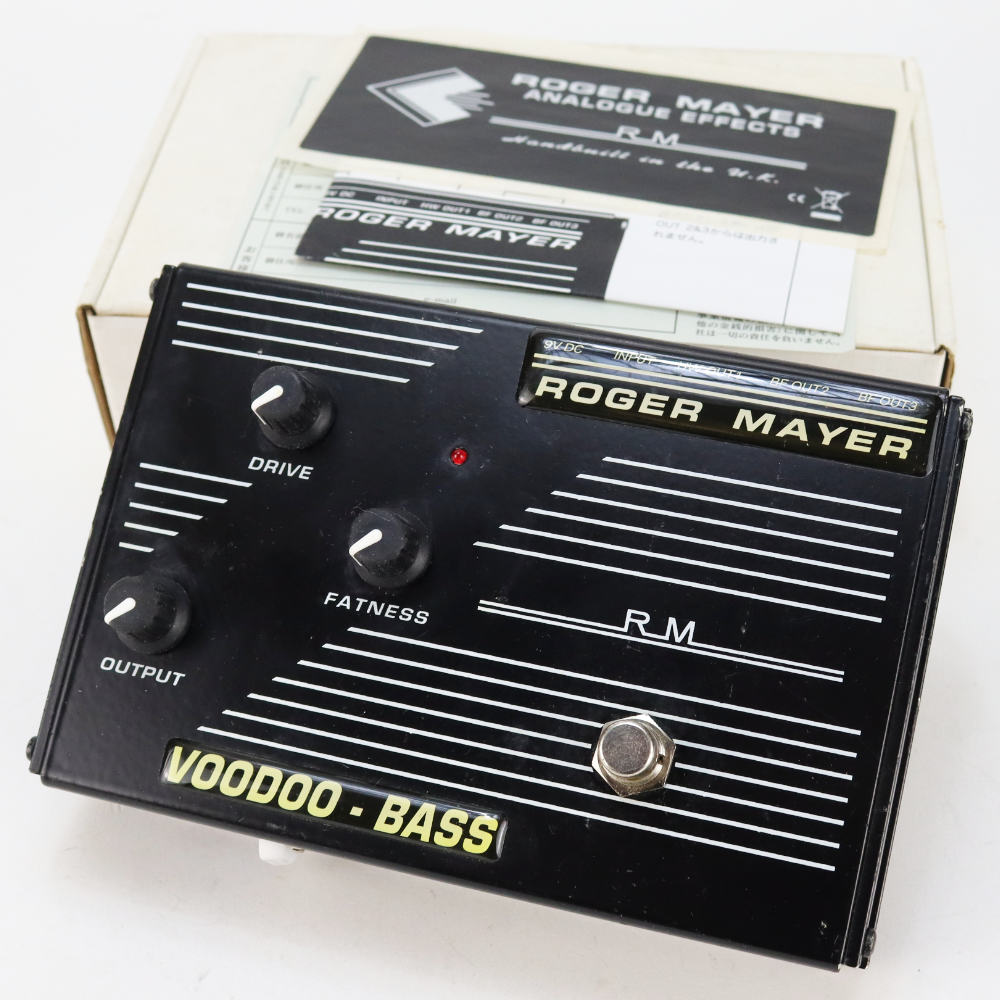 【中古】 ベースオーバードライブ ロジャーメイヤー ROGER MAYER VOODOO-BASS ブードゥーベース ファズ