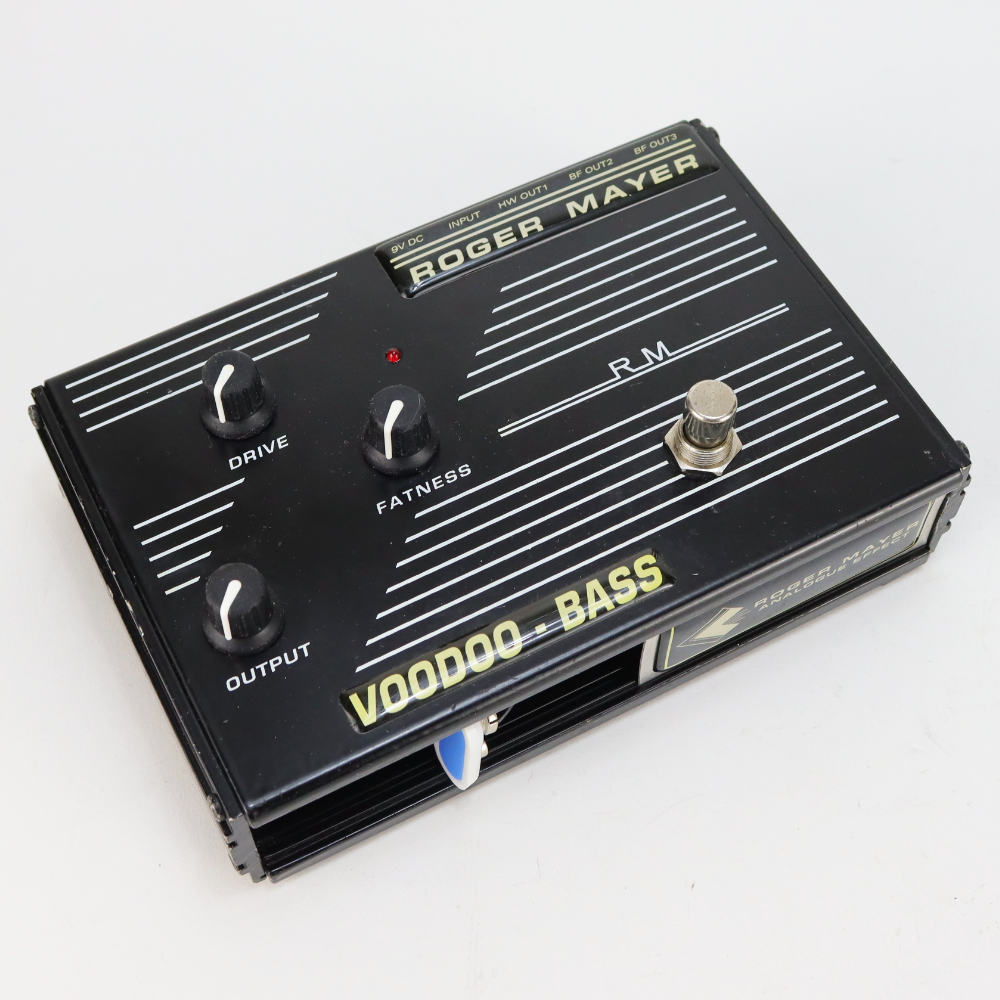 【中古】 ベースオーバードライブ ロジャーメイヤー ROGER MAYER VOODOO-BASS ブードゥーベース ファズ 本体画像 斜め 2