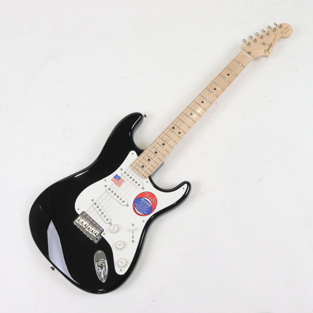 【中古】 エレキギター Fender Eric Clapton Stratocaster Maple Fingerboard Black 2012年製 Blackie フェンダー エリック・クラプトン ストラトキャスター Vintage Noiselessピックアップ搭載 ブラッキー 詳細画像