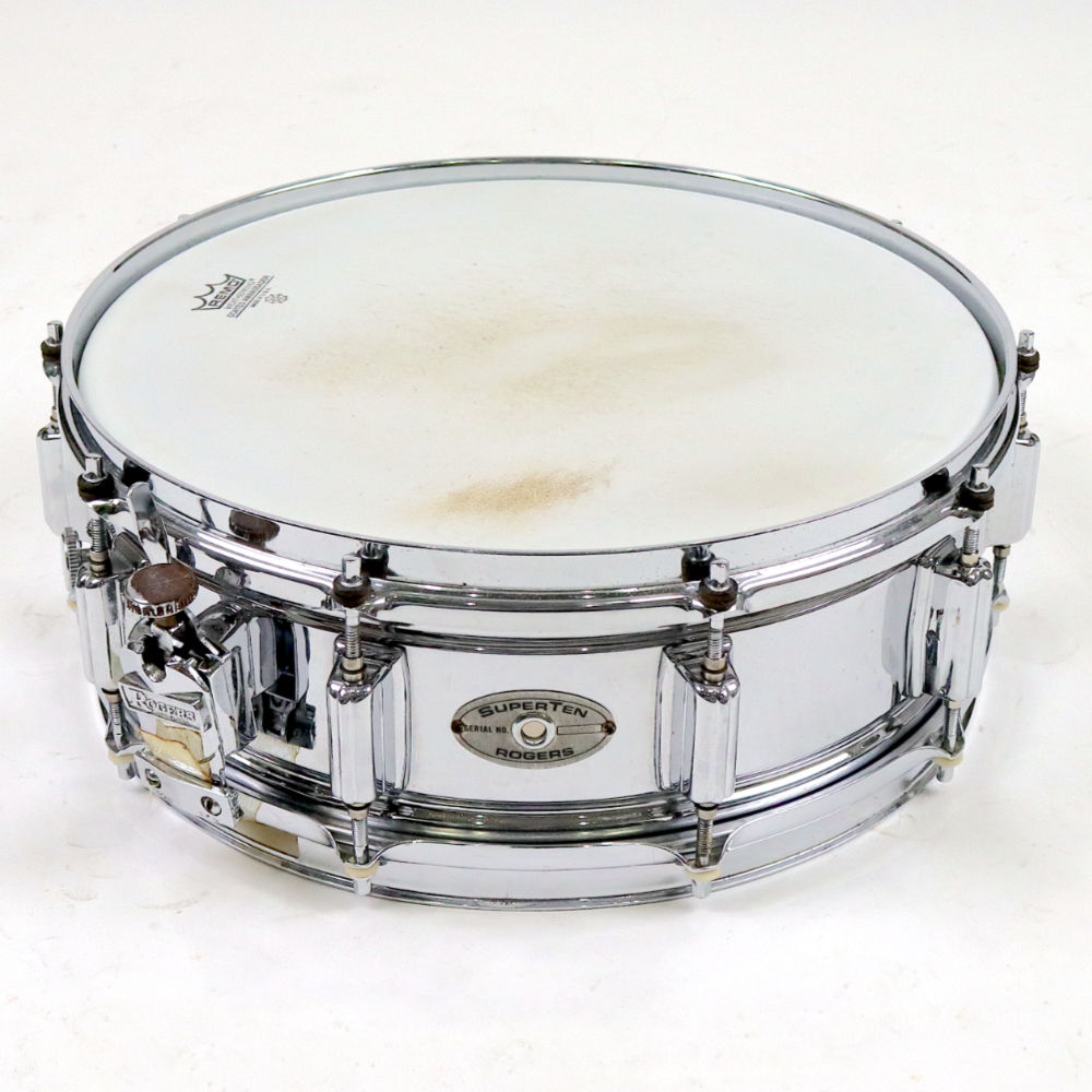 【中古】 スネアドラム ロジャース Rogers SUPERTEN SNARE DRUM 14x5 スネアドラム