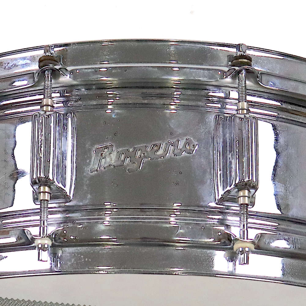 【中古】 スネアドラム ロジャース Rogers SUPERTEN SNARE DRUM 14x5 スネアドラム ロゴ