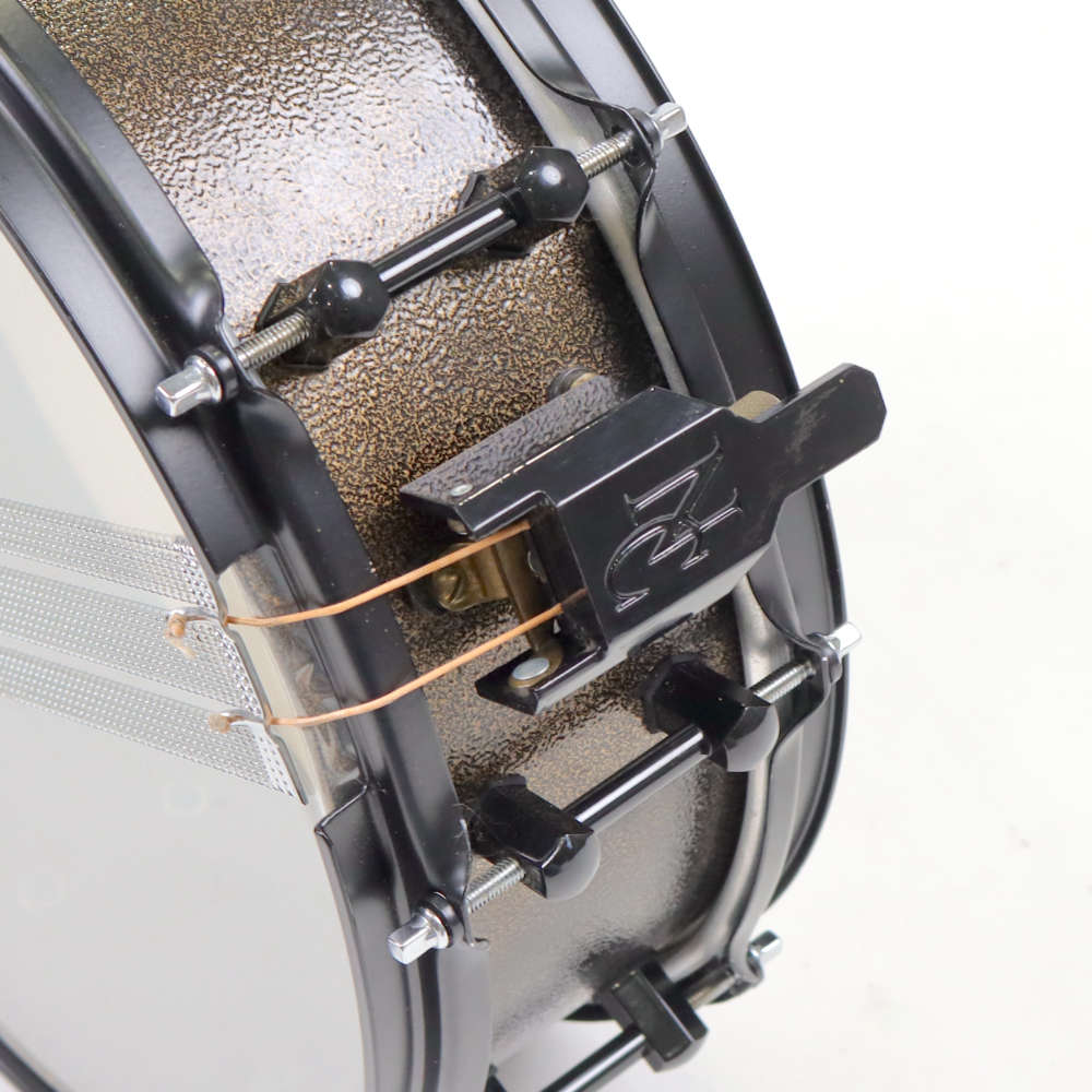 【中古】スネアドラム ノーブル＆クーリィ NOBLE & COOLEY Alloy Classic 14×4.75 Black Finish ストレイナー