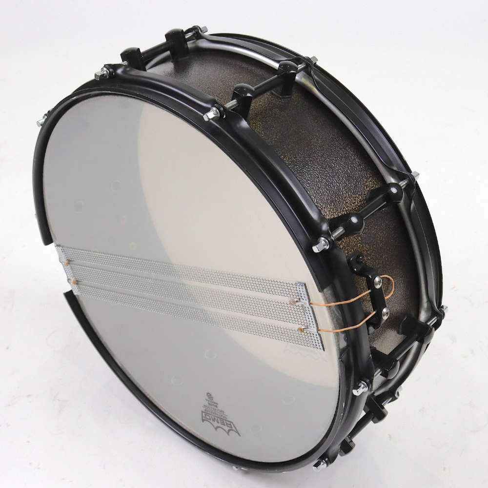 【中古】スネアドラム ノーブル＆クーリィ NOBLE & COOLEY Alloy Classic 14×4.75 Black Finish スナッピー