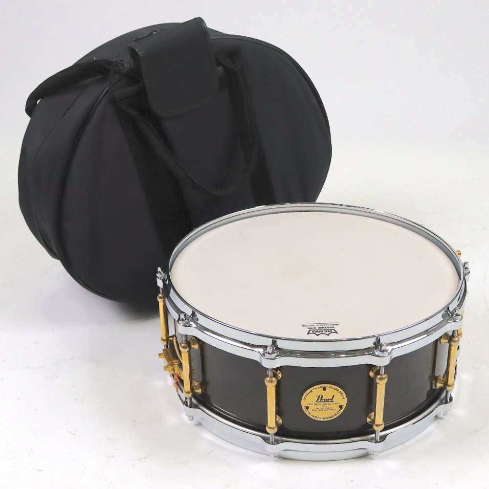 【中古】 スネアドラム パール Pearl Custom Classic ONE PIECE MAPLE SHELL LIMITED MODEL 14x5.5