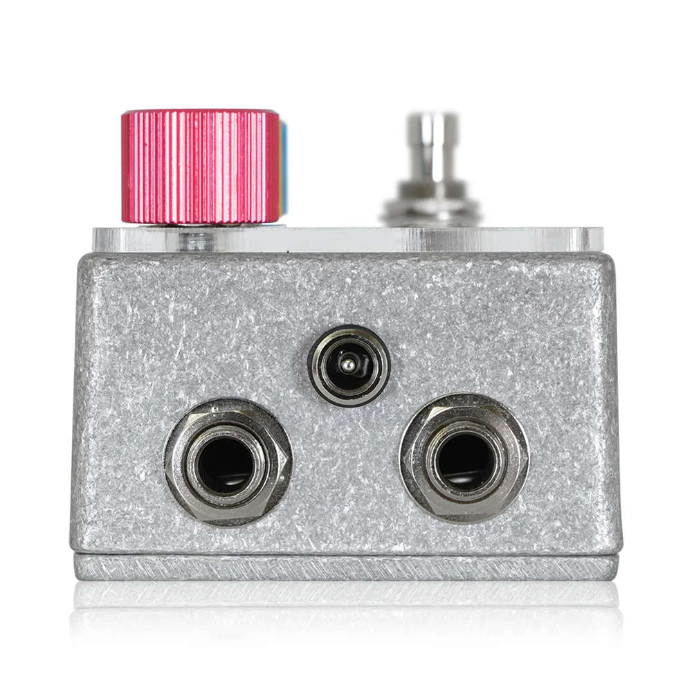 Mattoverse Electronics AirTrash Clear Acrylic Faceplate ギターエフェクター IN/OUT側