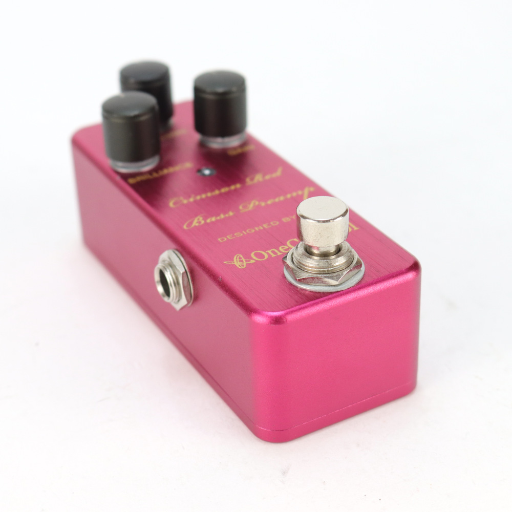 【中古】 ベースプリアンプ ONE CONTROL CRIMSON RED BASS PREAMP 旧デザイン ワンコントロール クリムゾンレッド ワンコン 詳細画像
