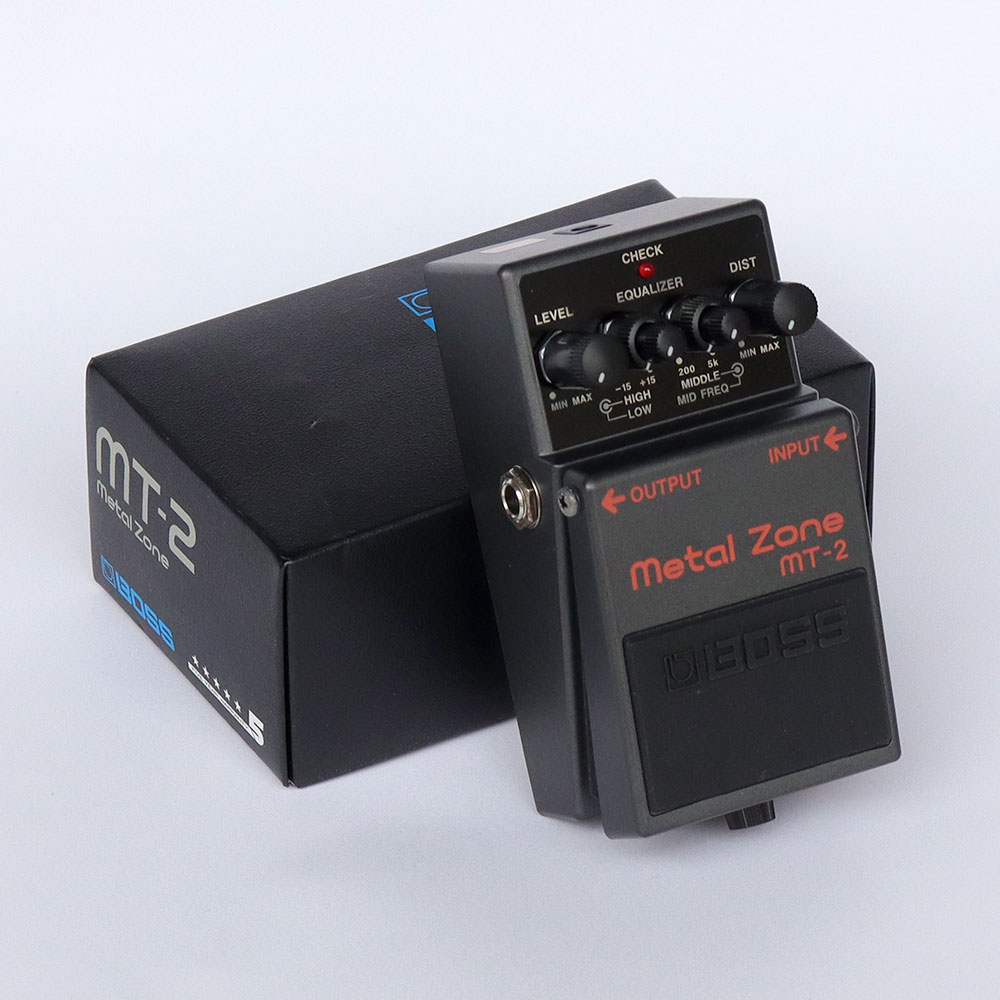 【中古】メタルゾーン エフェクター BOSS MT-2 Metal Zone ボス ギターエフェクター