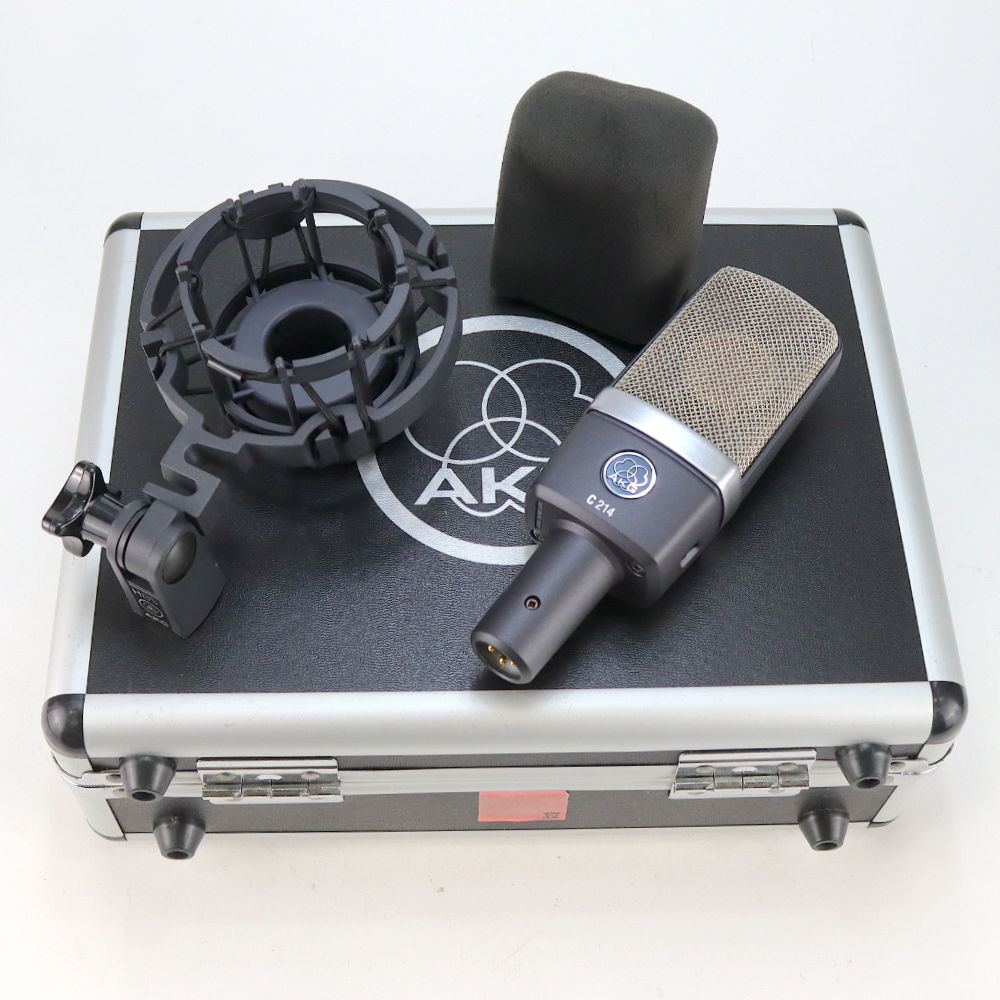 【中古】 マイク AKG C214 コンデンサーマイク