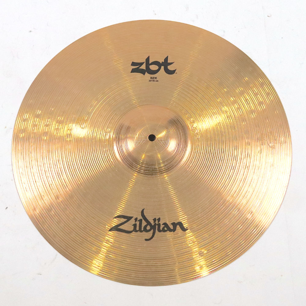 【中古】 ライドシンバル ジルジャン ZILDJIAN ZBT RIDE 20インチ ライドシンバル