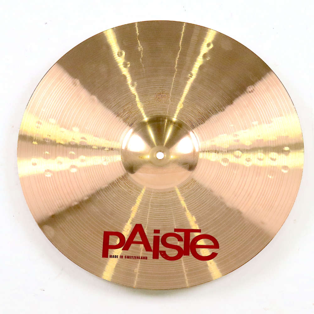 【中古】 クラッシュシンバル パイステ PAISTE PST7 Heavy Crash 18インチ 裏面