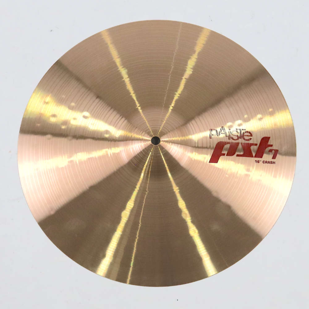 【中古】 クラッシュシンバル パイステ PAISTE PST7 Crash 16インチ