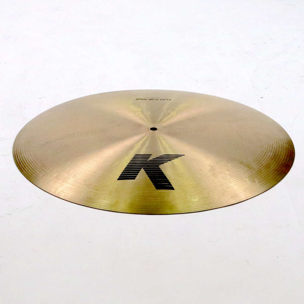 【中古】 ライドシンバル ジルジャン ZILDJIAN K.Zildjian FLAT TOP RIDE 20インチ サイド